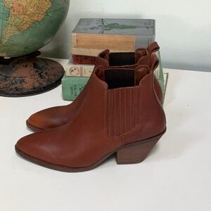 Portland leather goods cowboy ankle boot